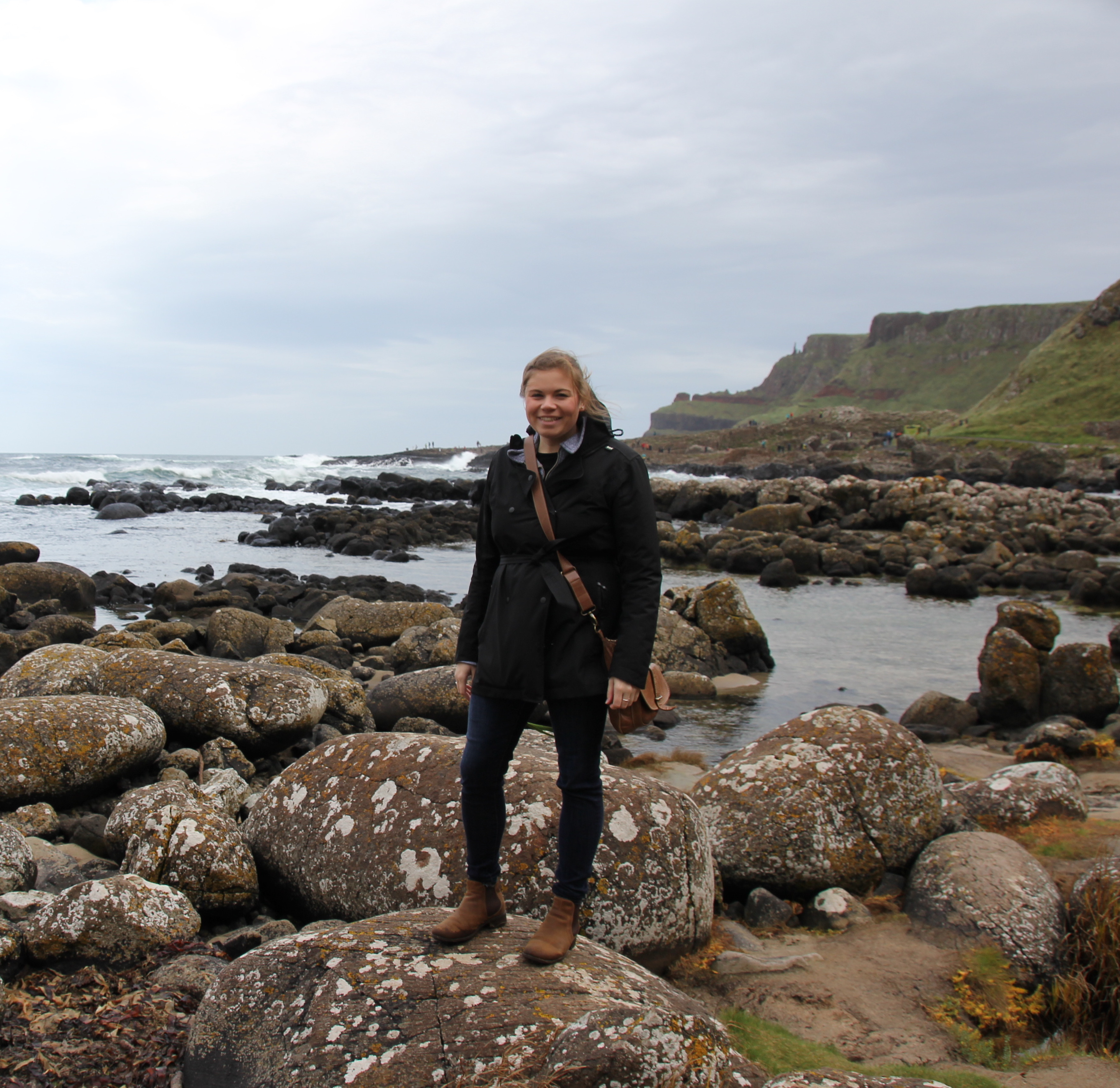 Picture of Devyn Hanna at the Giants Causeway